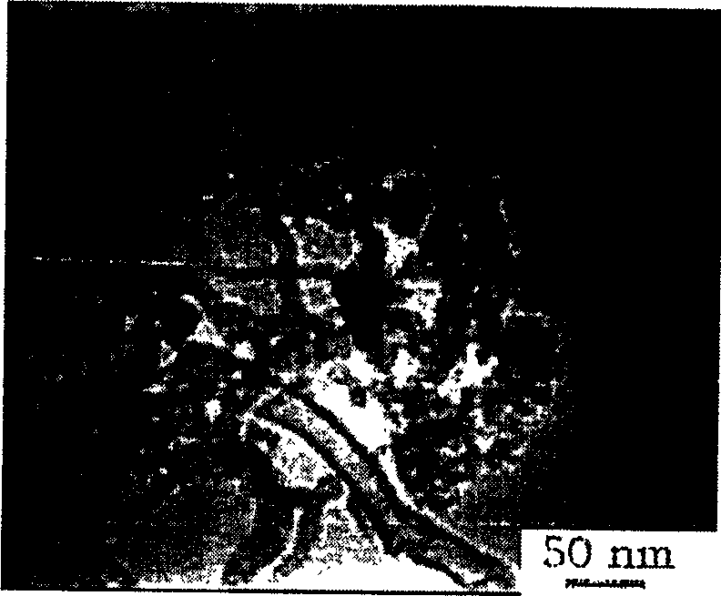 Method for prepn. of electrode catalyst contg. platinum carried on carbon nanometer tube