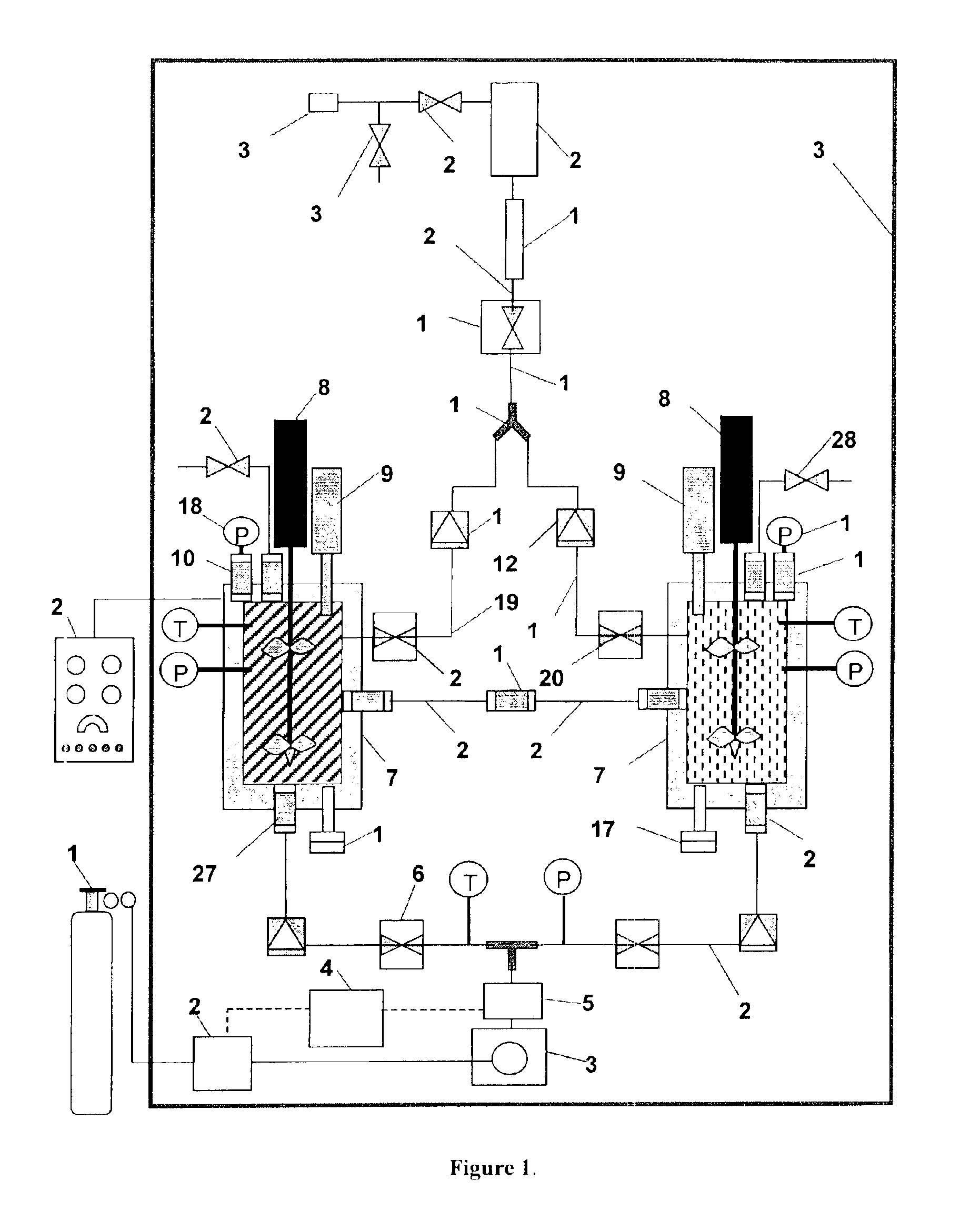 Process for mixing particulates