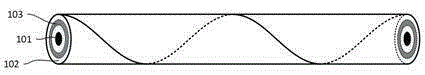 Twisted optical fiber and manufacturing method thereof