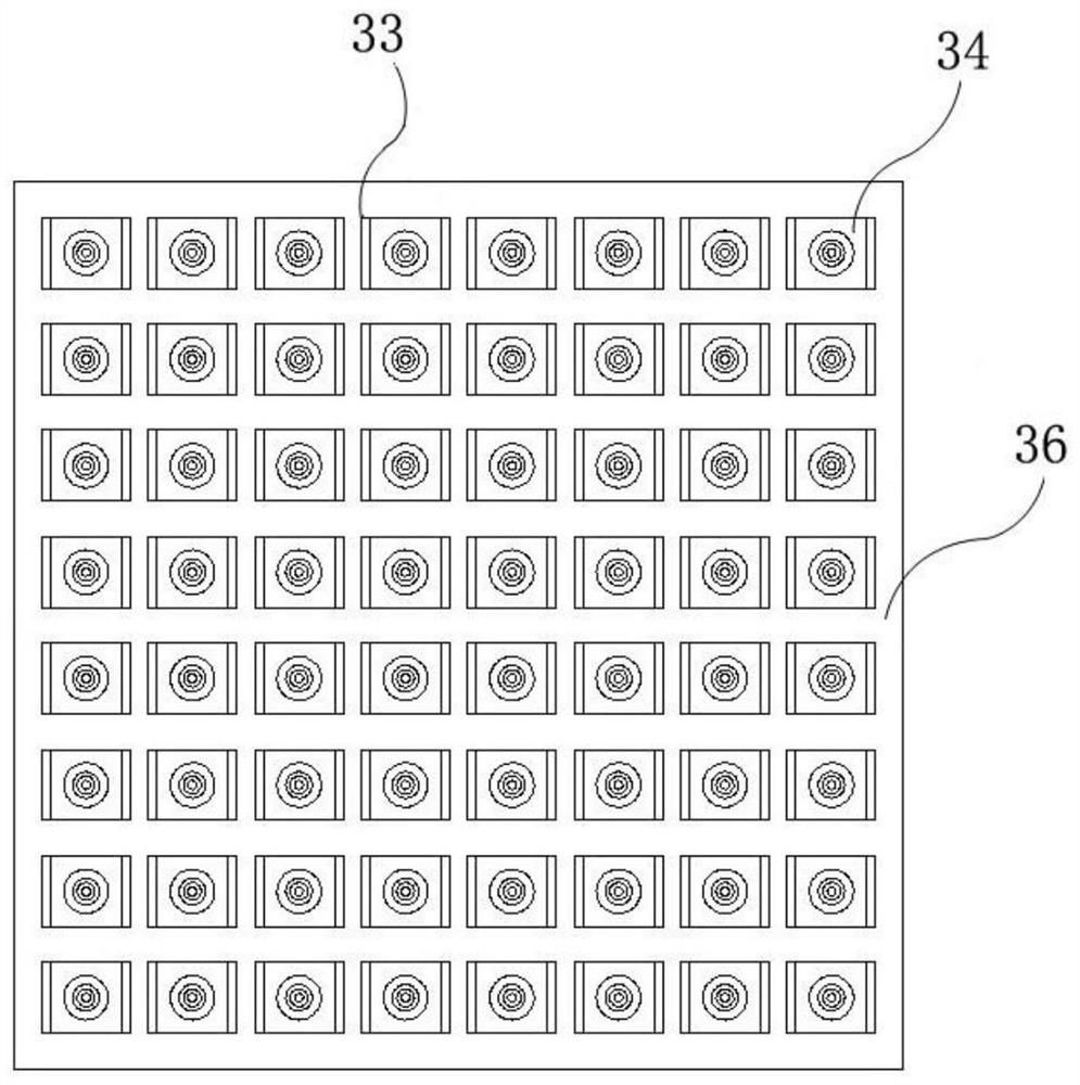 Gas detection gas chamber and laser spectrum gas detection system and method based on artificial neural network