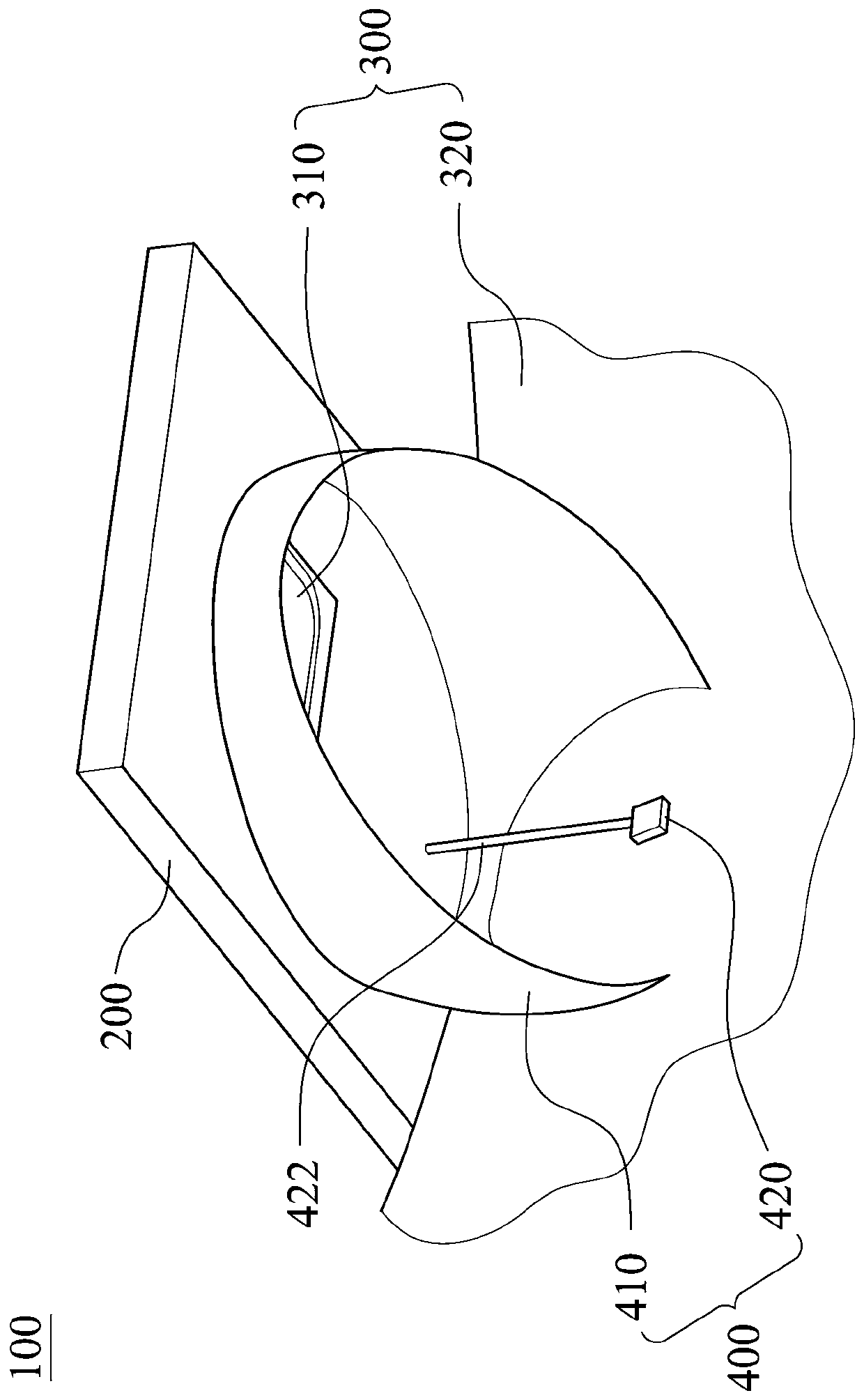 Intelligent laser lamp system and detection method thereof