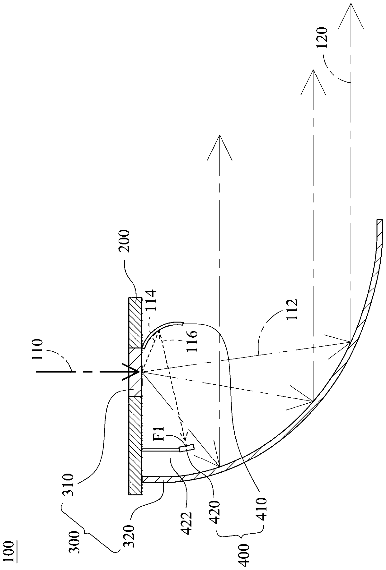 Intelligent laser lamp system and detection method thereof