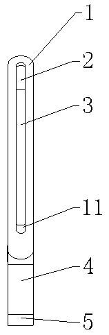 Table top lamp with different color temperatures