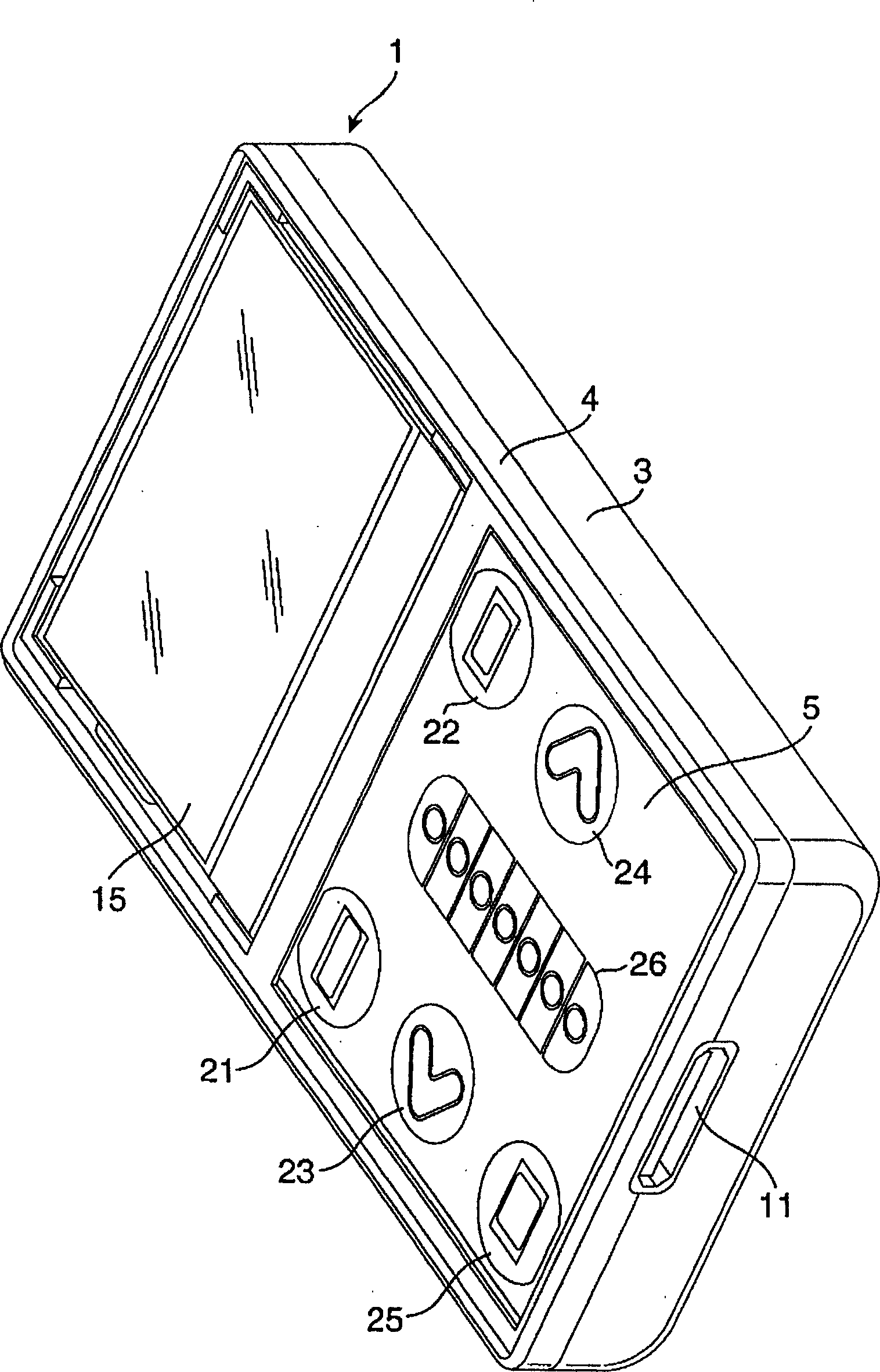 Operation input device and electronic device