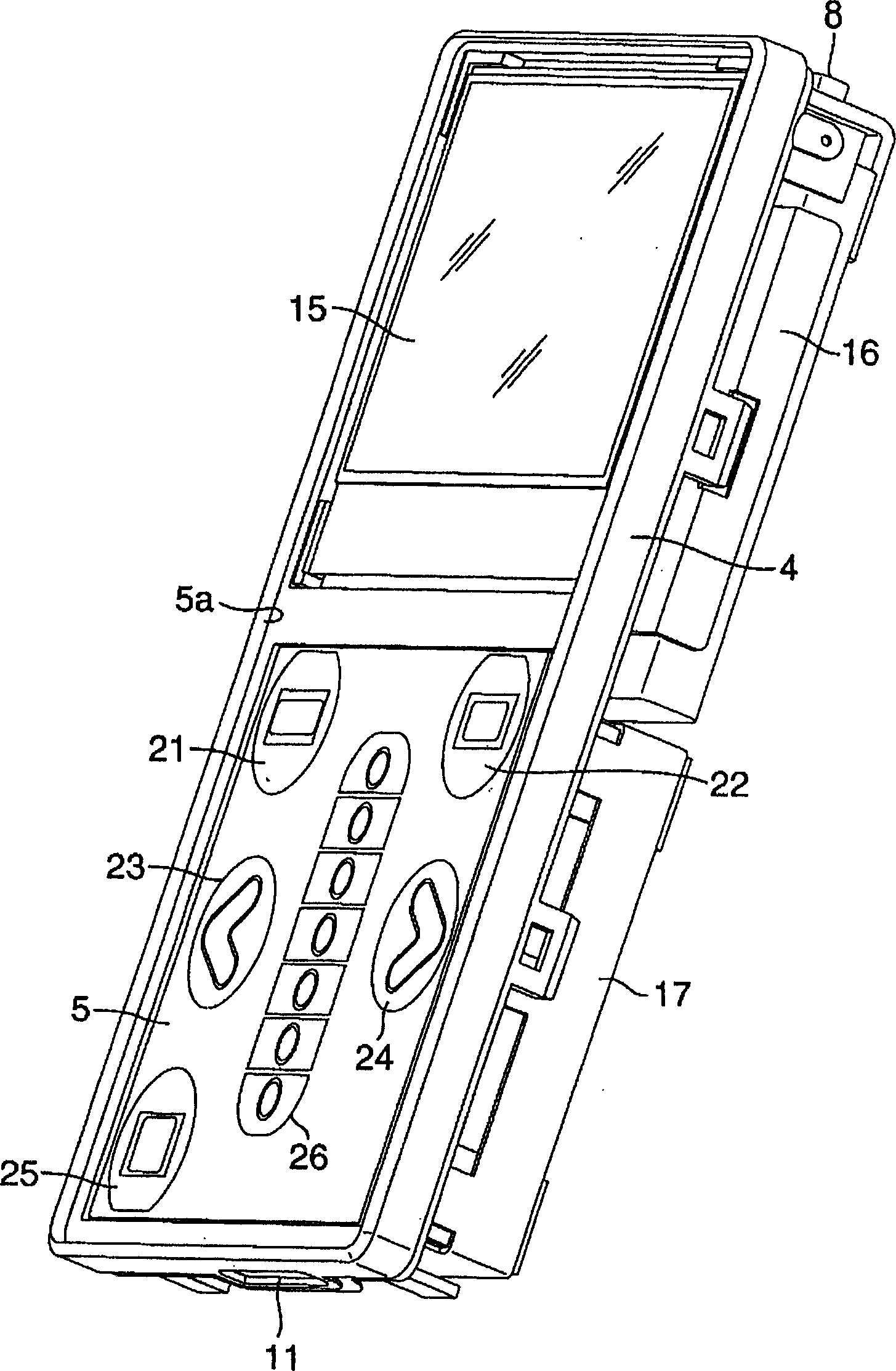 Operation input device and electronic device