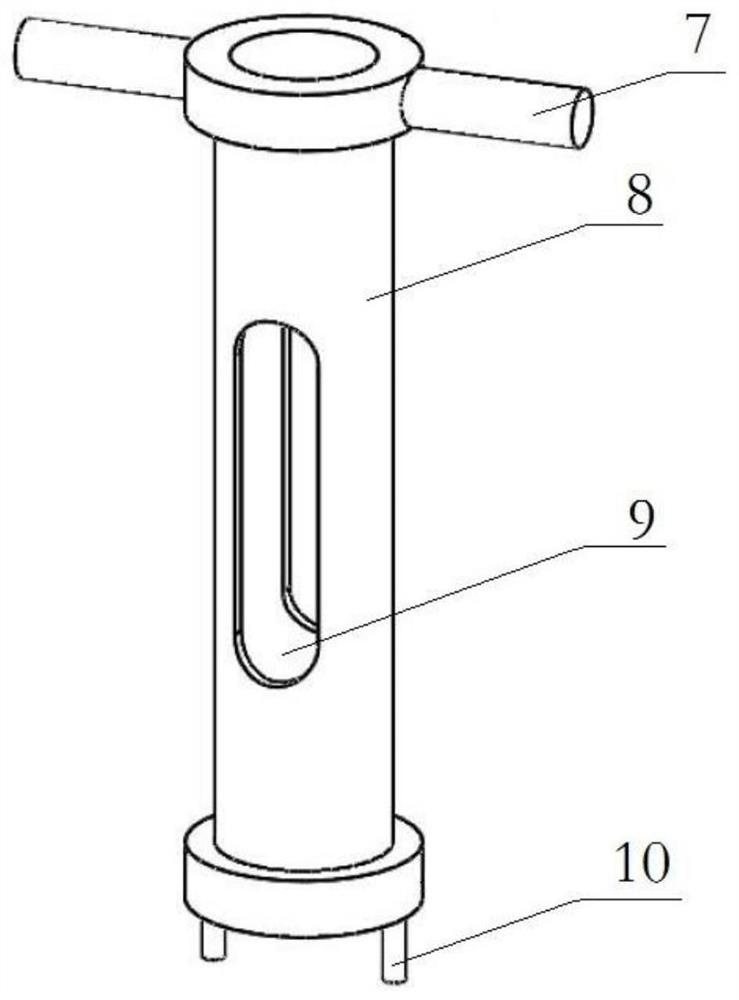 Mechanical fly ball adjusting jig and method for steam-driving auxiliary water feeding pump