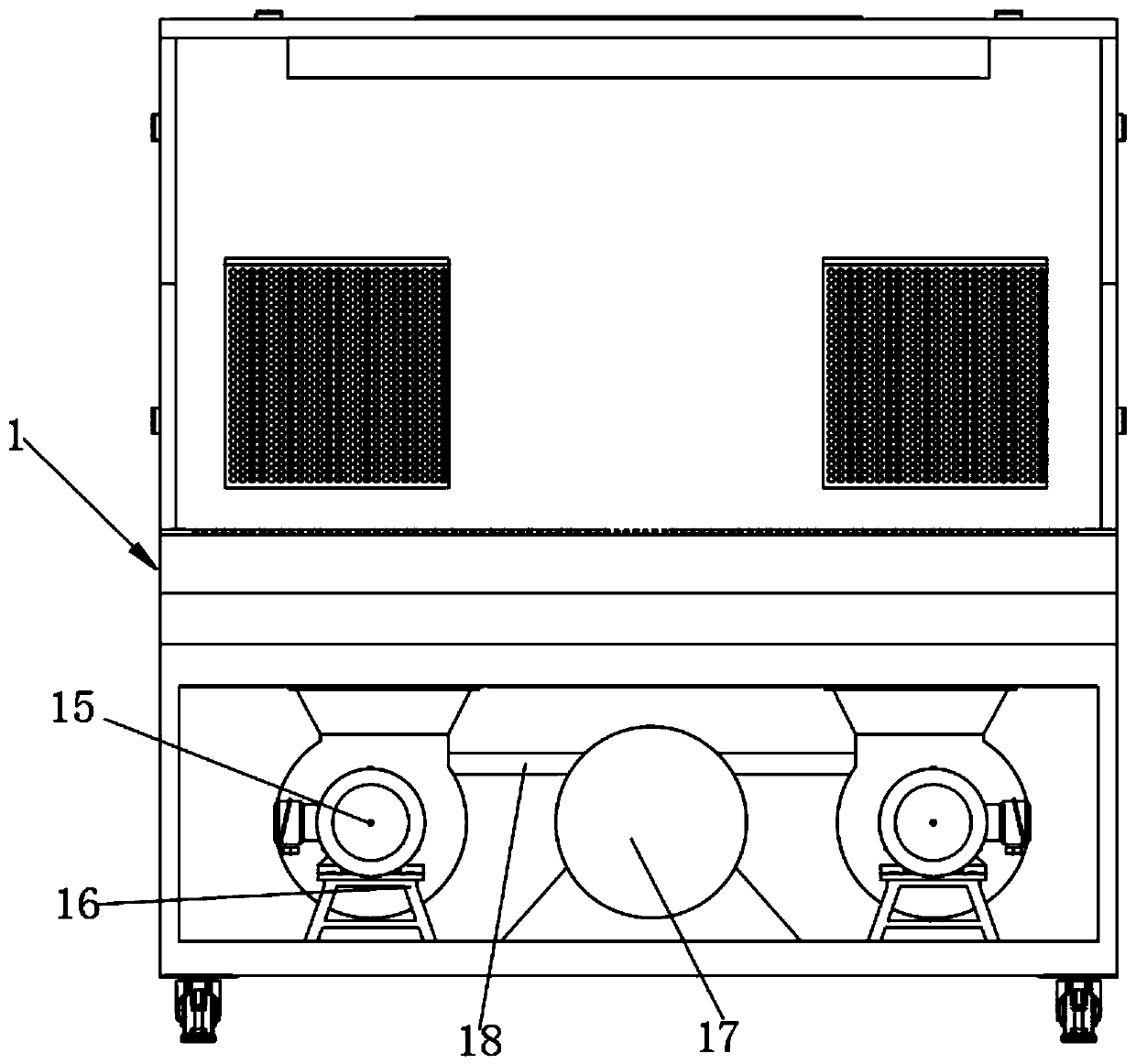 Mechanical grinding equipment capable of preventing flying dust and using method thereof