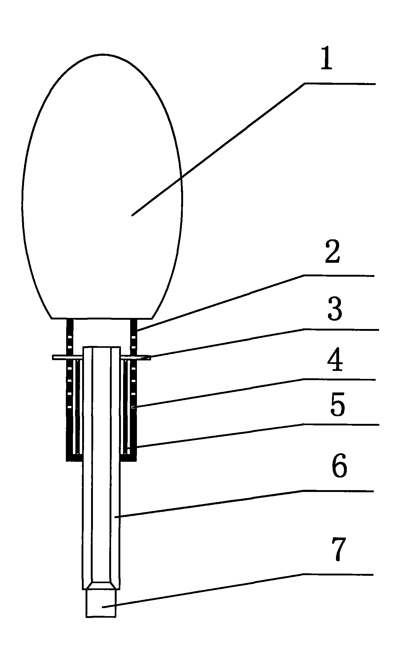 Traction reduction fixator handle