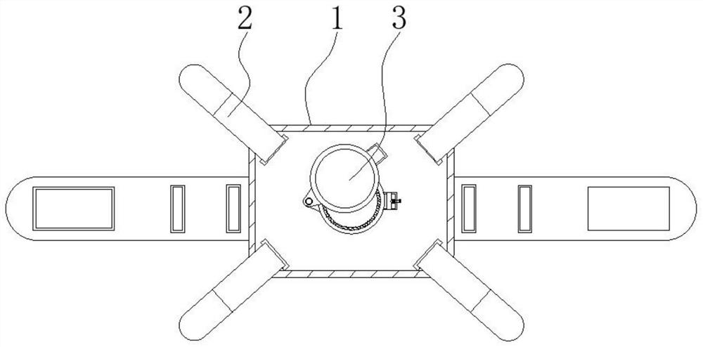 Difficult-to-fall anus bag for patients with fecal incontinence