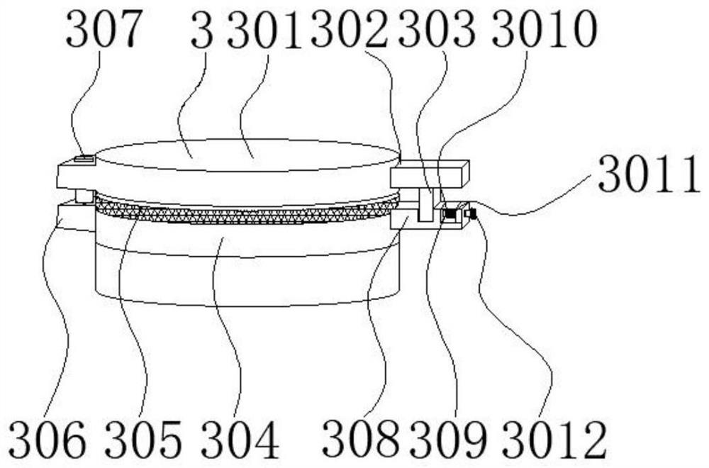 Difficult-to-fall anus bag for patients with fecal incontinence