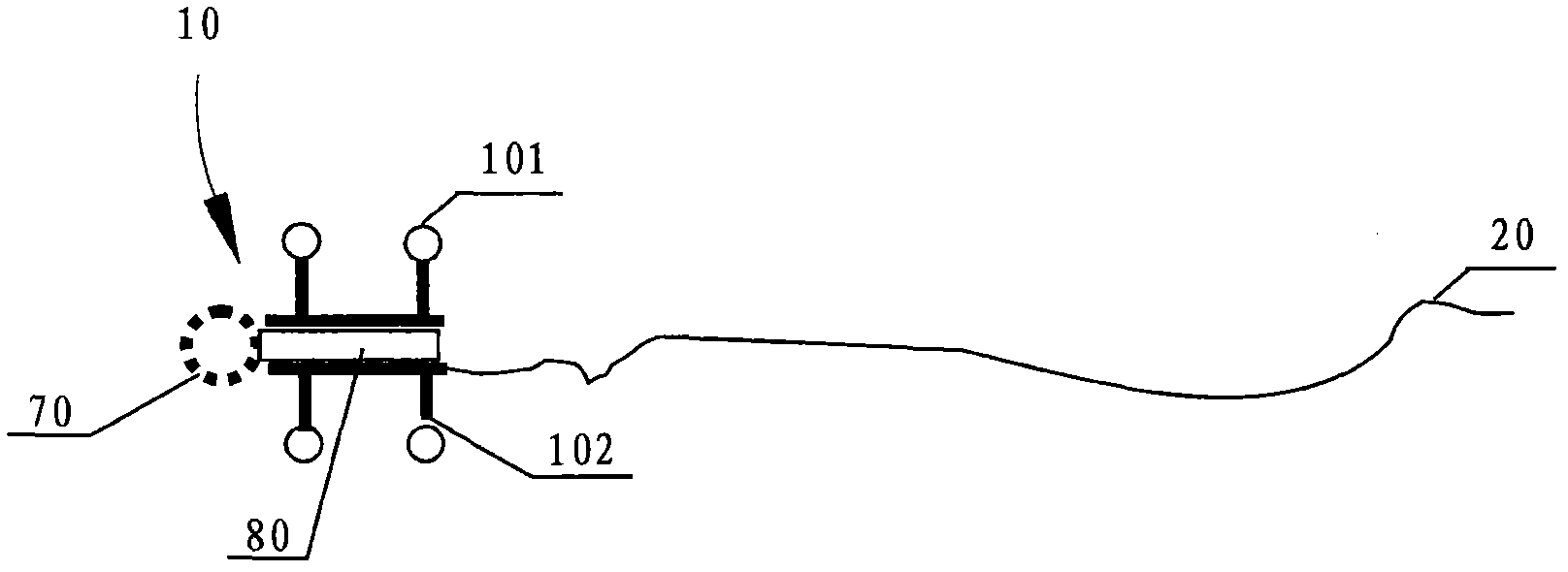 Rust removal and corrosion prevention device for inner wall of pipeline