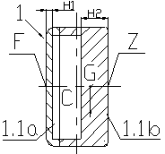 Mahjong tile surface identification method