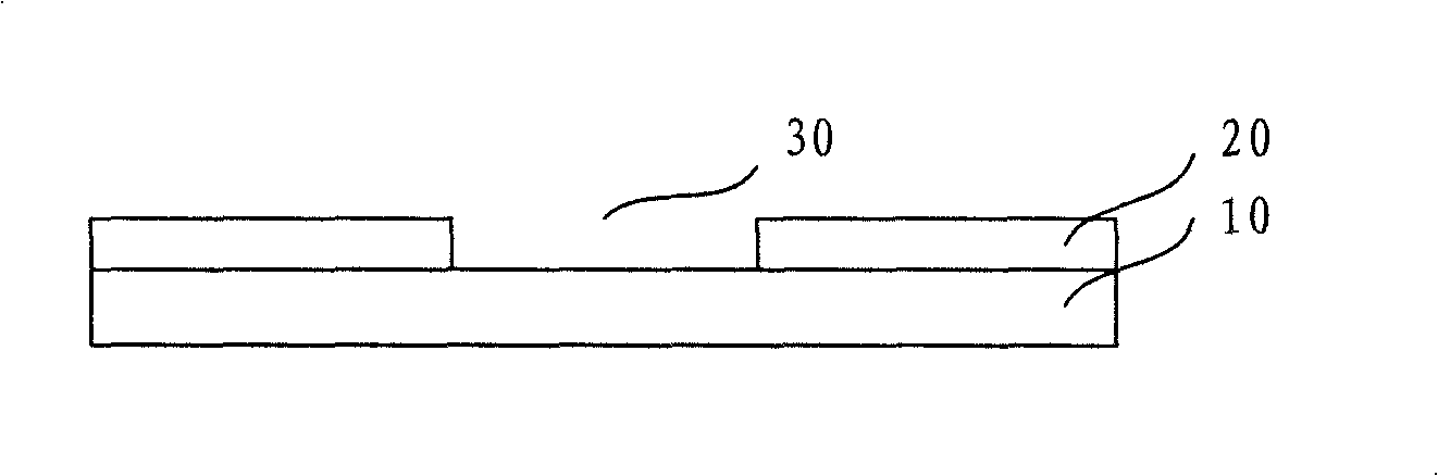 Photoresist mask forming method