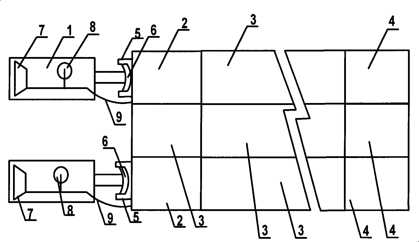 Incremental launching semi-submersible cross sea landing float bridge