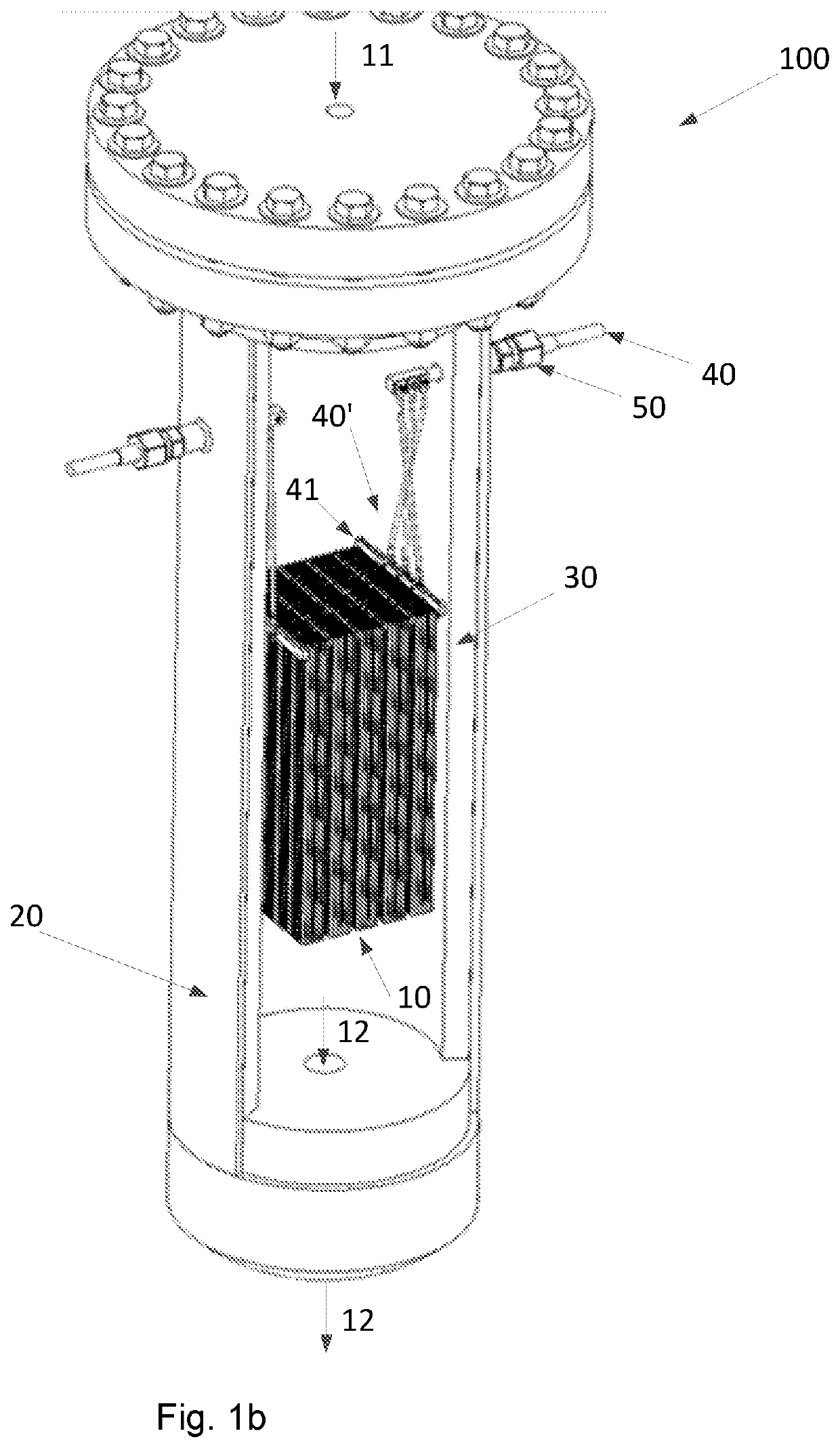 Endothermic reactions heated by resistance heating