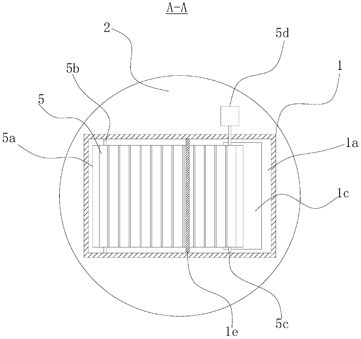 Cement storing and taking device for laboratory