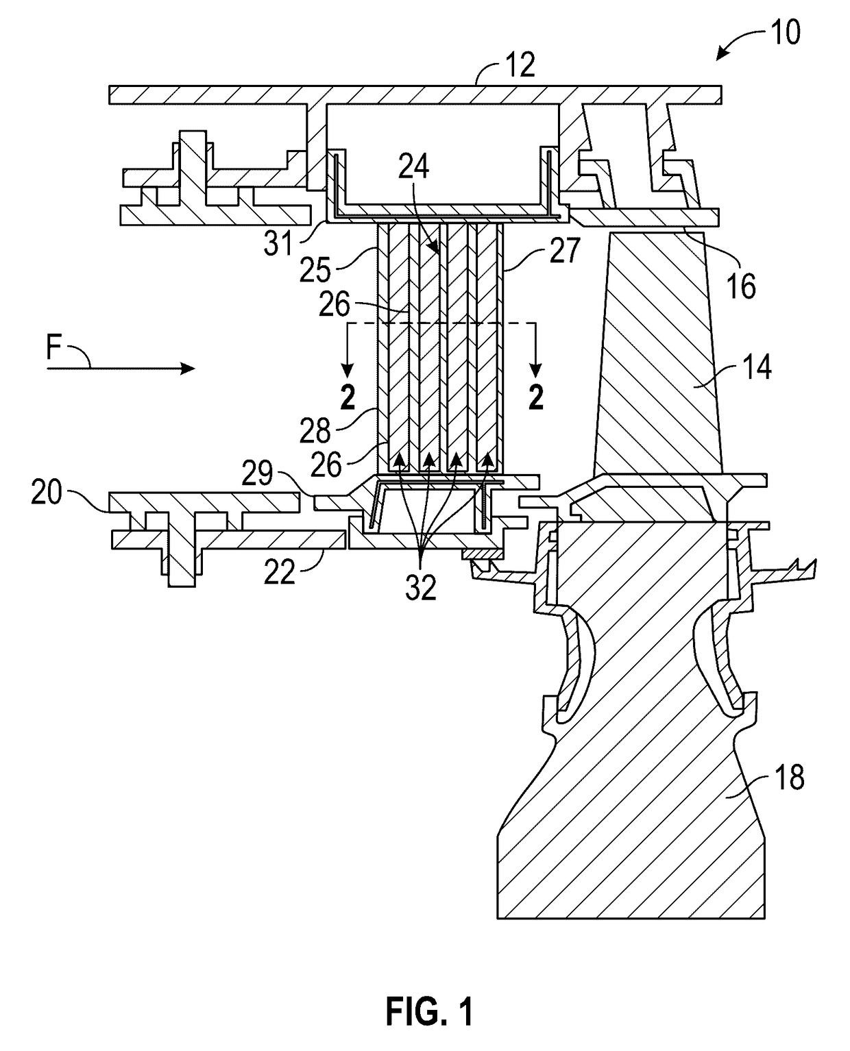 Baffle insert for a gas turbine engine component and component with baffle insert