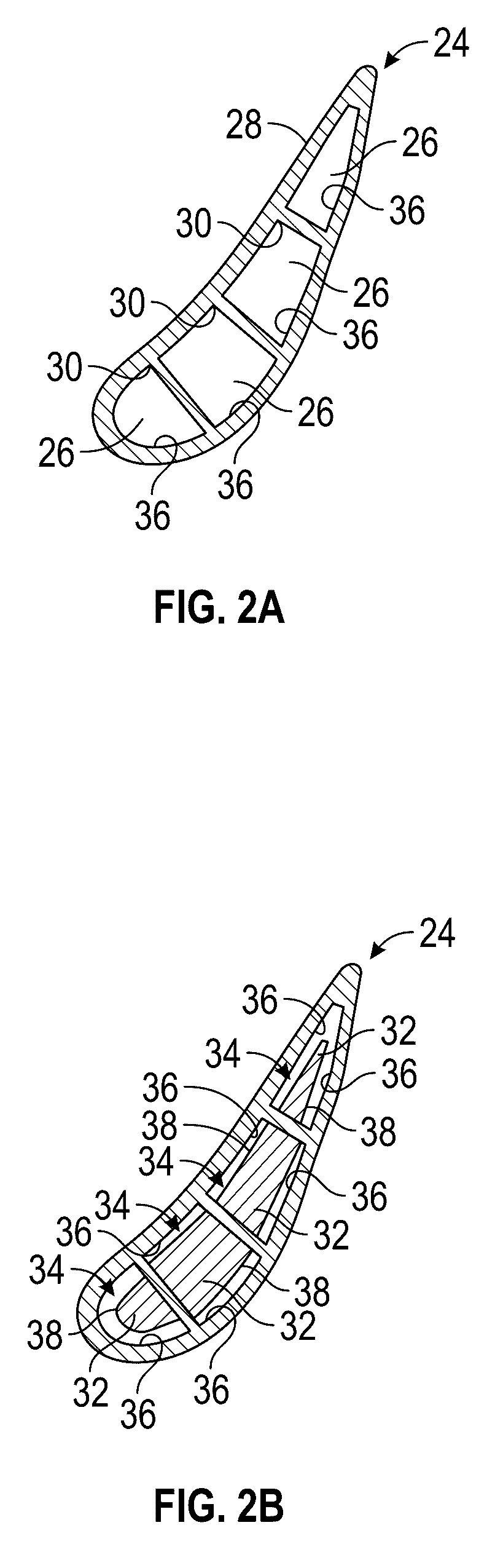 Baffle insert for a gas turbine engine component and component with baffle insert