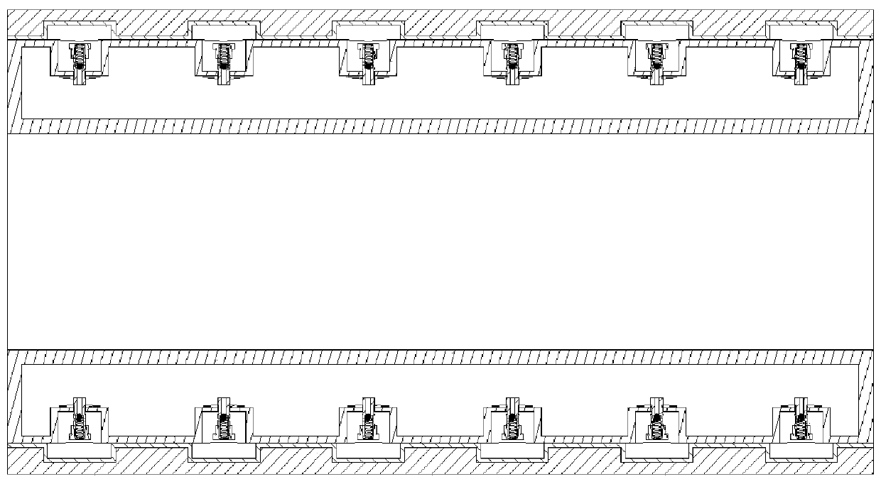 Auxiliary supporting device, system and method for thin-walled barrel piece machining