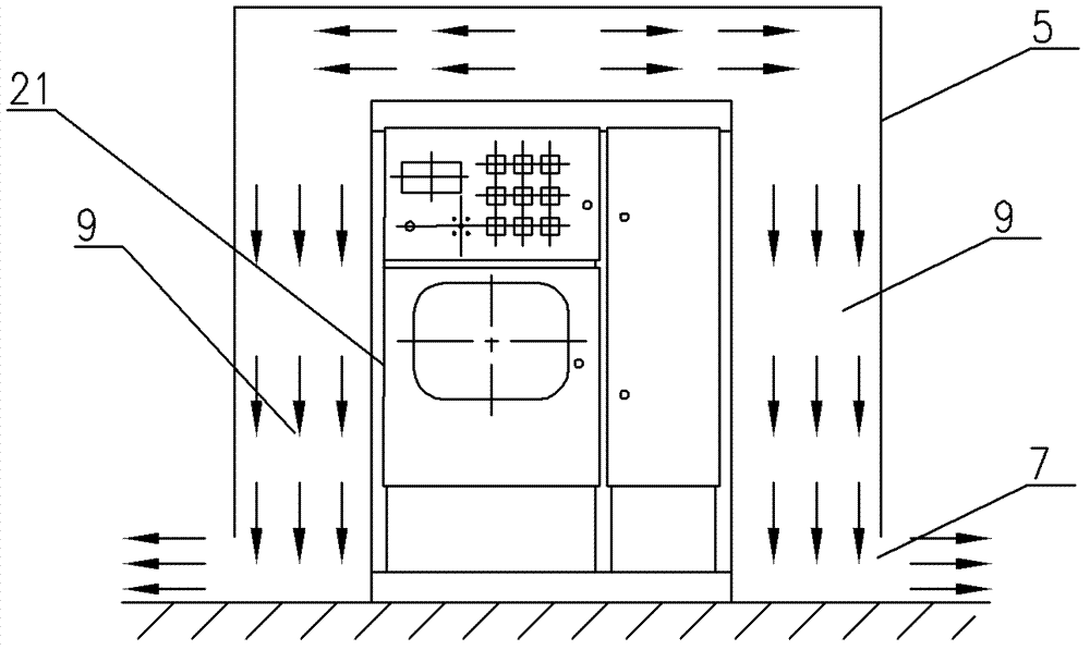 Anti-waterlogging distribution box and buried transformer station with same