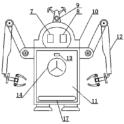 Leased equipment for intelligent stage construction and working method of leased equipment