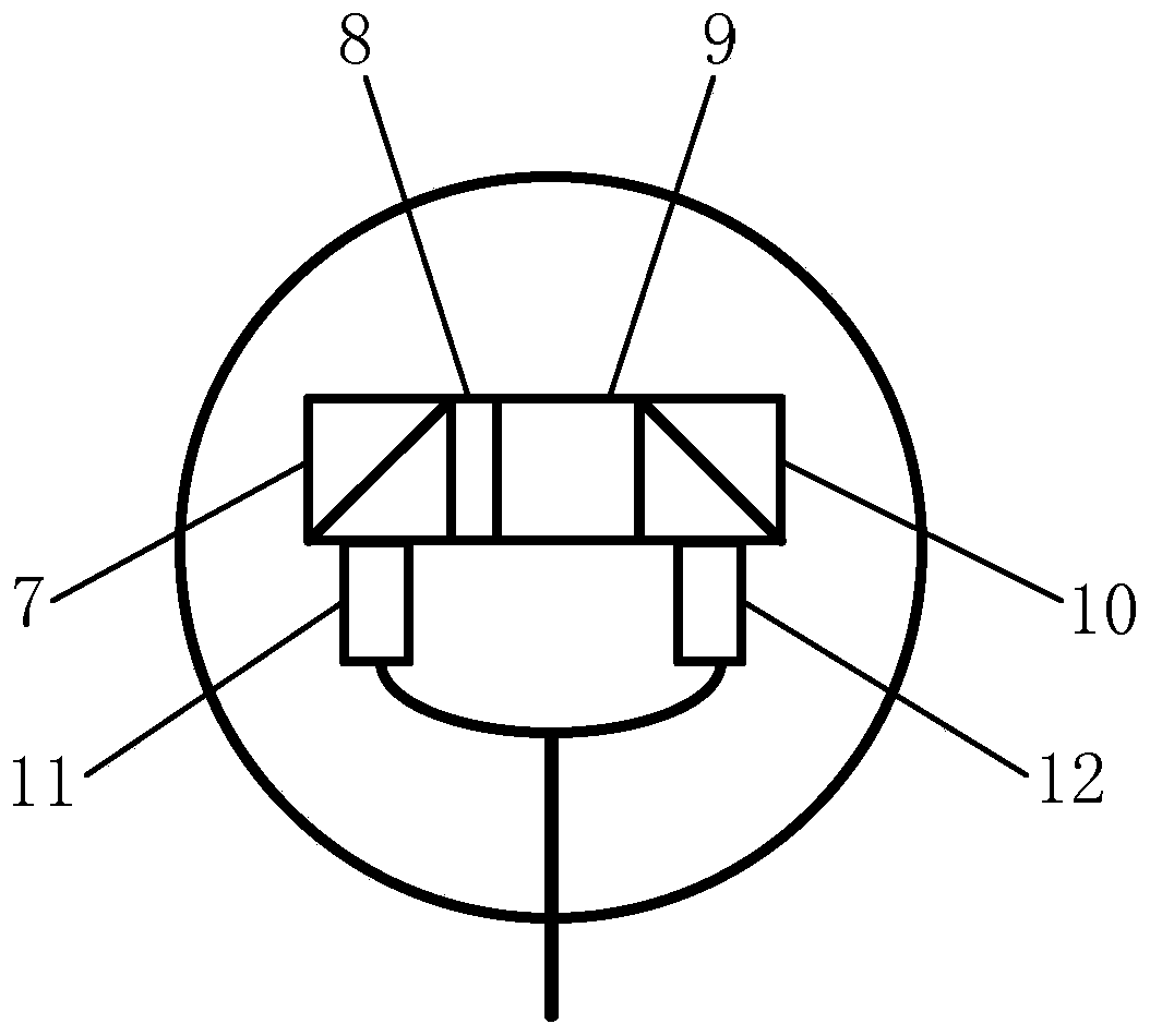 Transient strong electric field measuring system for long air gap discharging