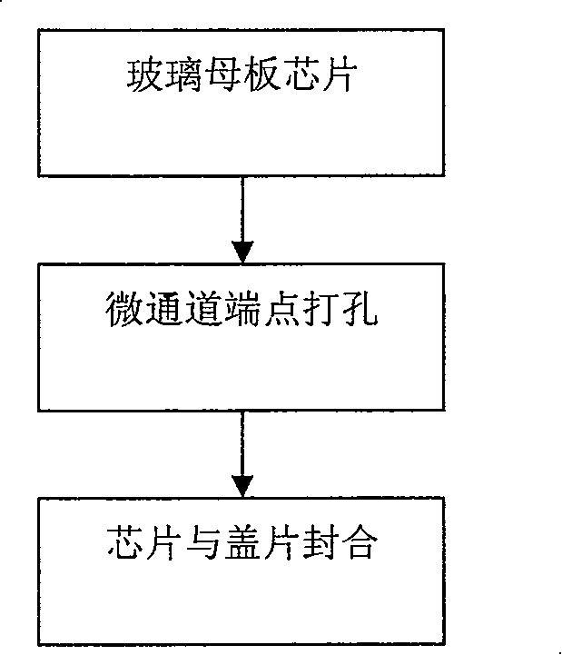 Method for producing passive micro-mixer and micro-reactor in micro-flow control chip