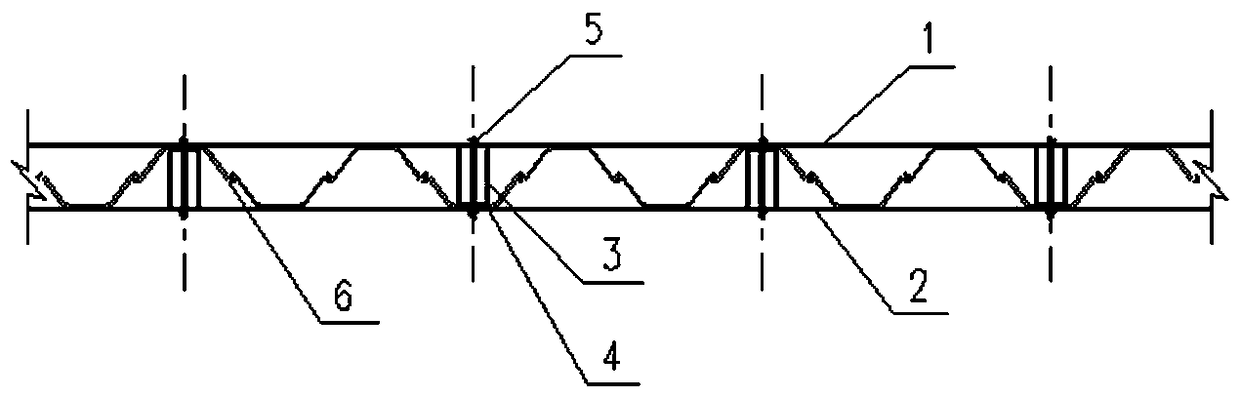 Mounting method of Larsen steel plate pile crown beam