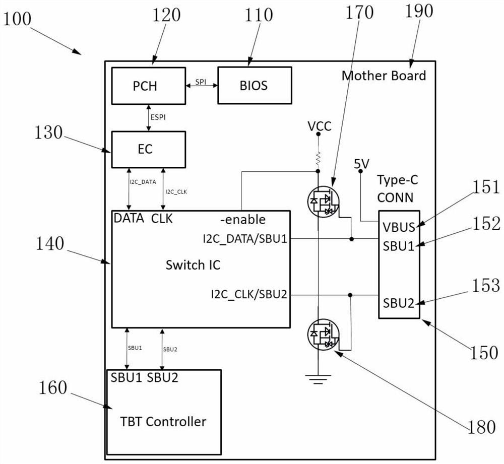 Electronic device and detection system capable of being detected by detection device