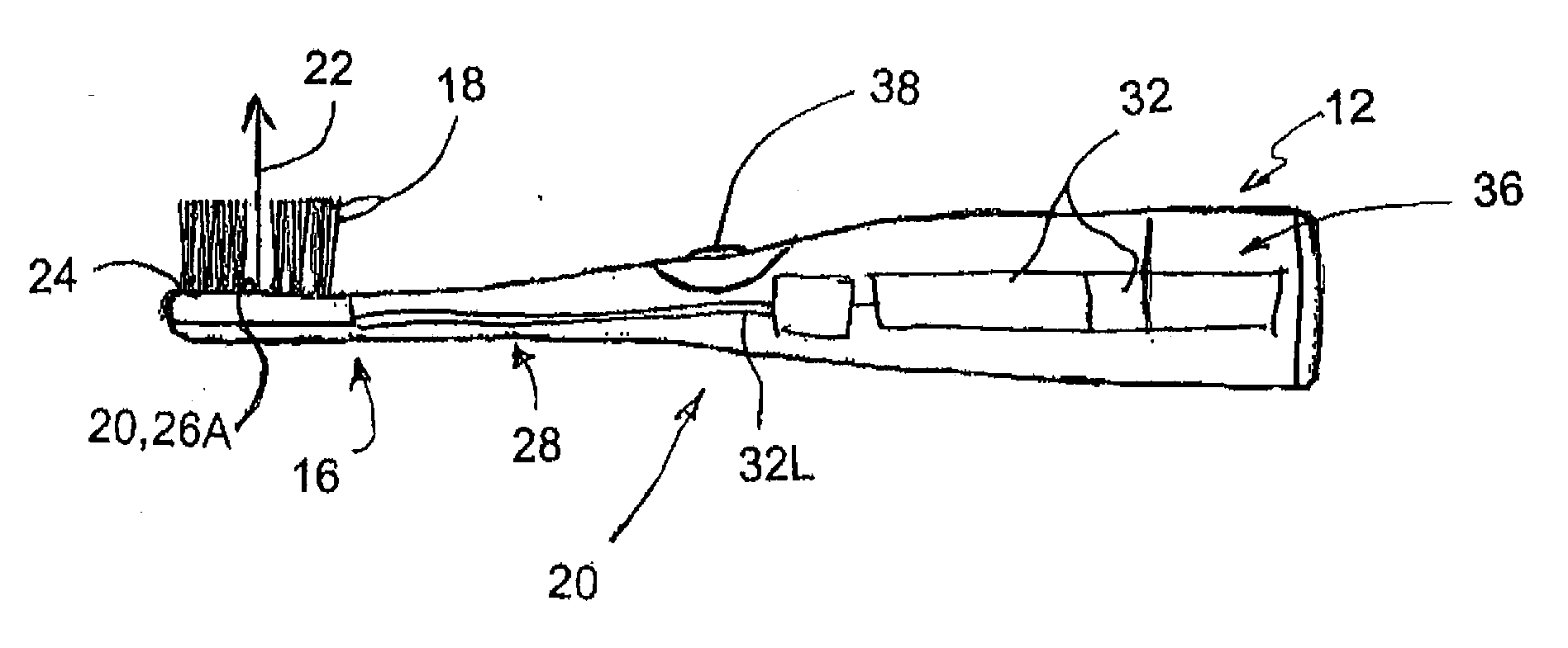 Photocatalysis process toothbrush