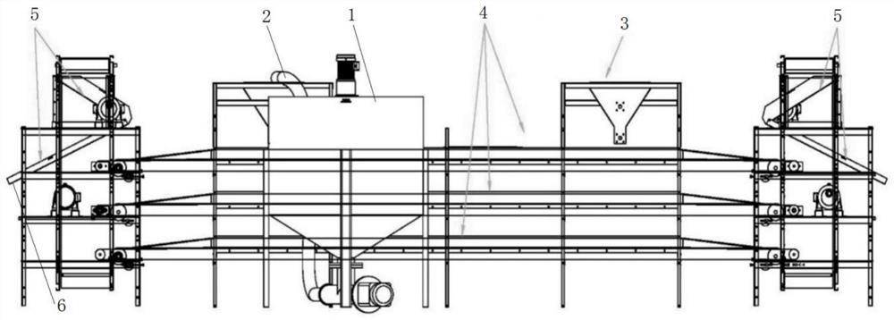 Automatic device for realizing rapid reduction and drying treatment of livestock and poultry manure by utilizing black soldier flies and application of automatic device