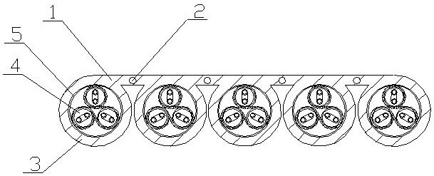 A power transmission cable