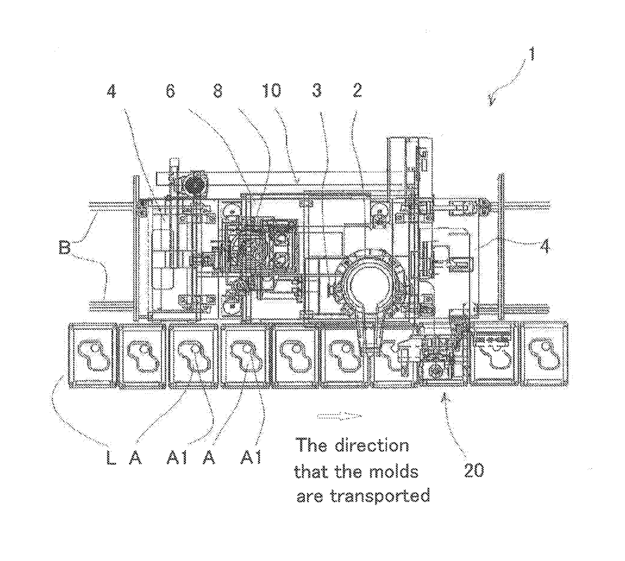 Automatic pouring machine and method for automtically pouring that have ability to pressurize