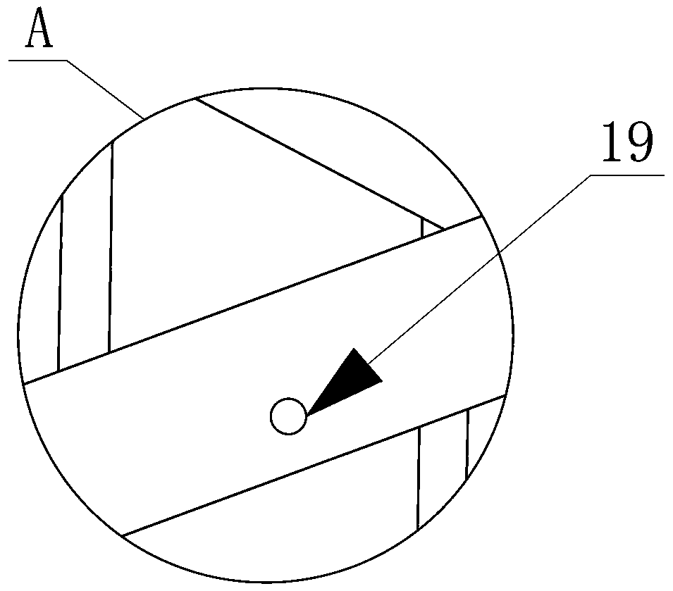 Molding device of lost-mold white mold