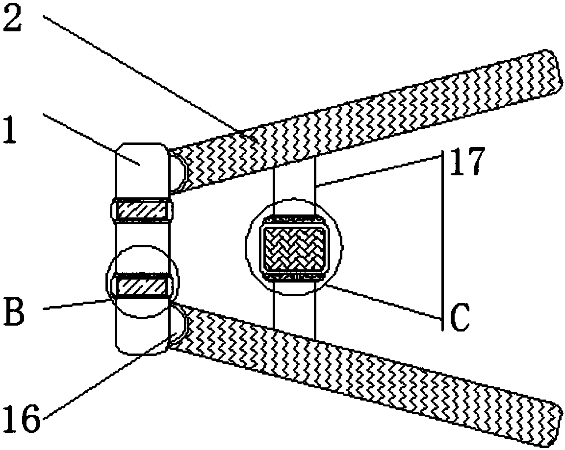 Folding type engine lifting machine