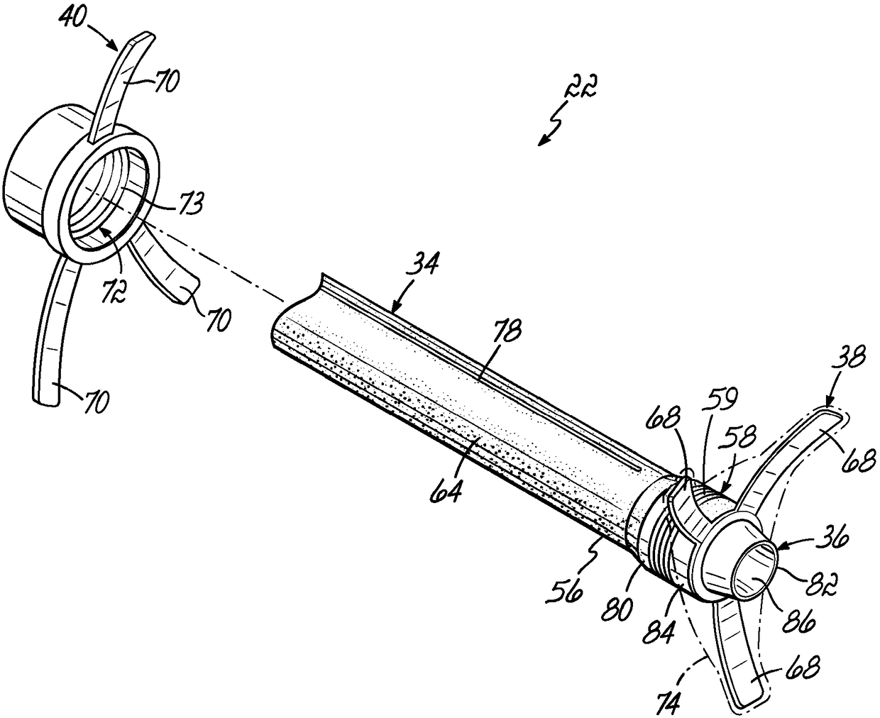 Inflow cannula and blood assist system