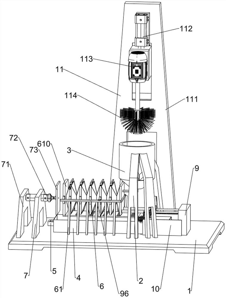 Filter pressing equipment for producing nano calcium carbonate