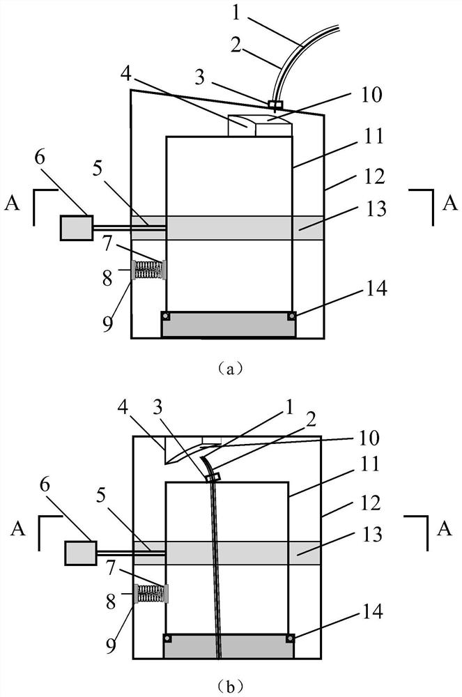 Optical fiber sensor for monitoring flow velocity of fluid in pipeline