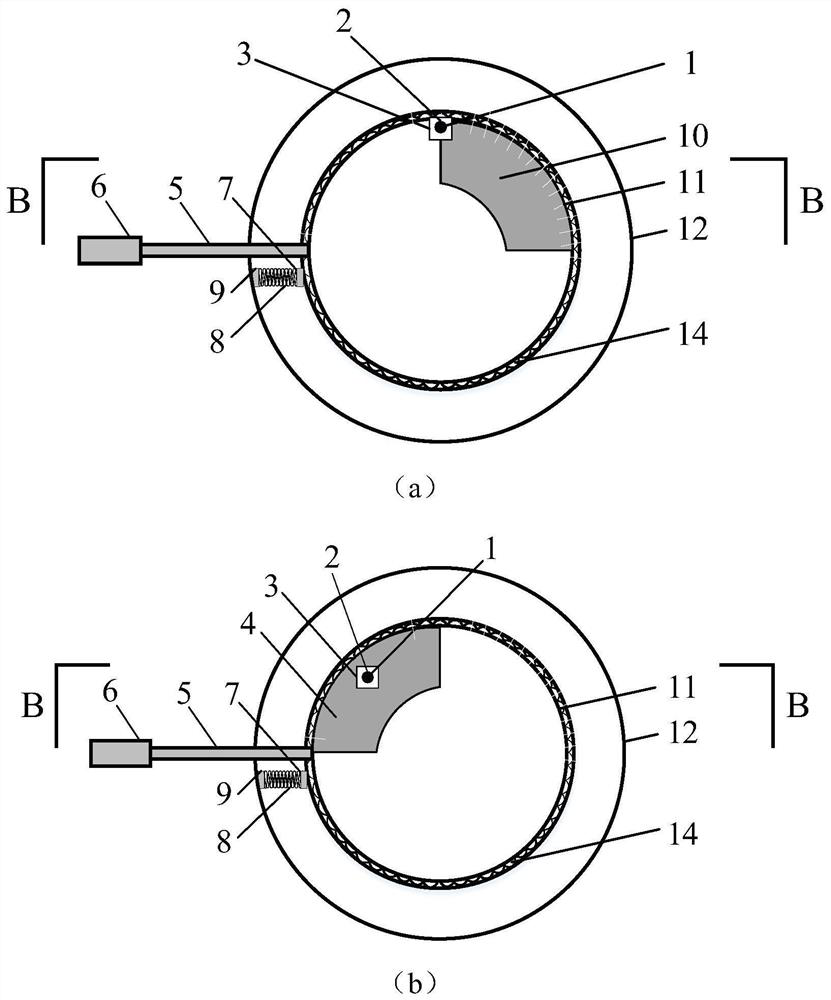 Optical fiber sensor for monitoring flow velocity of fluid in pipeline