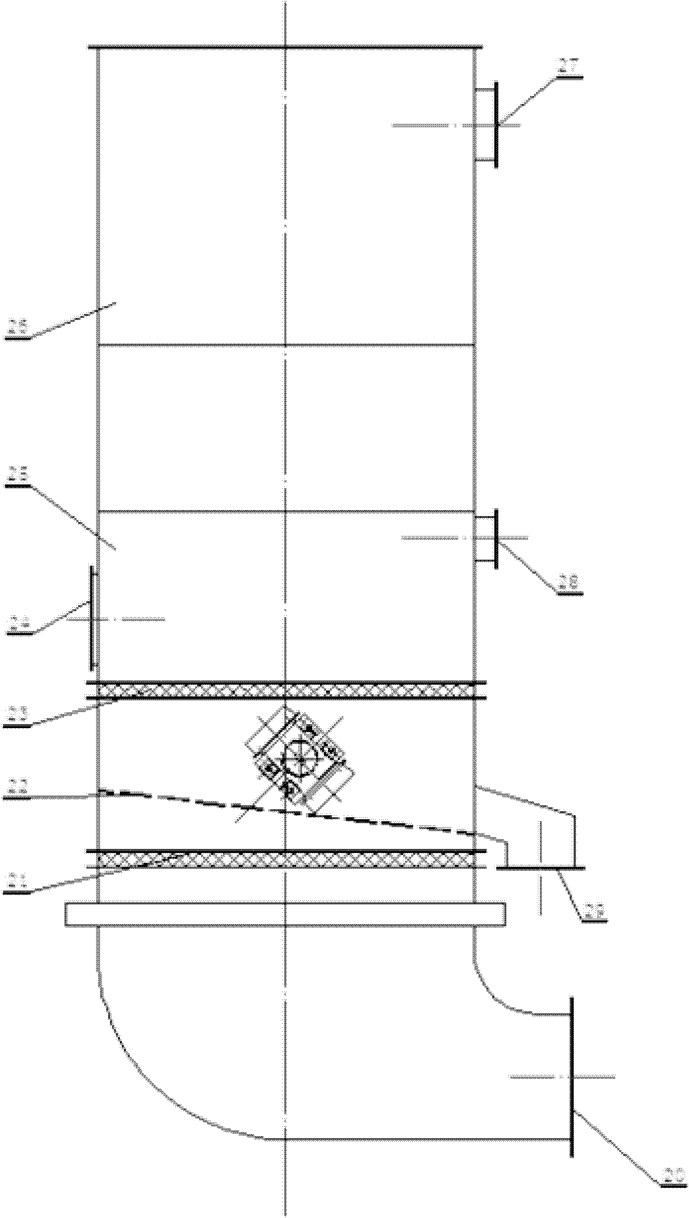 Full-boiling vibration propelled coal humidifying and grading process