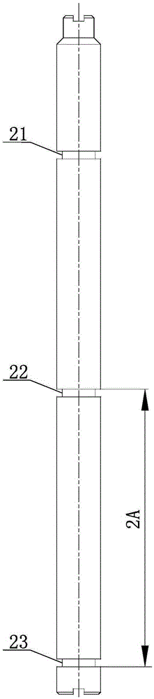 Thermostatic valve with preset flow distribution ratio