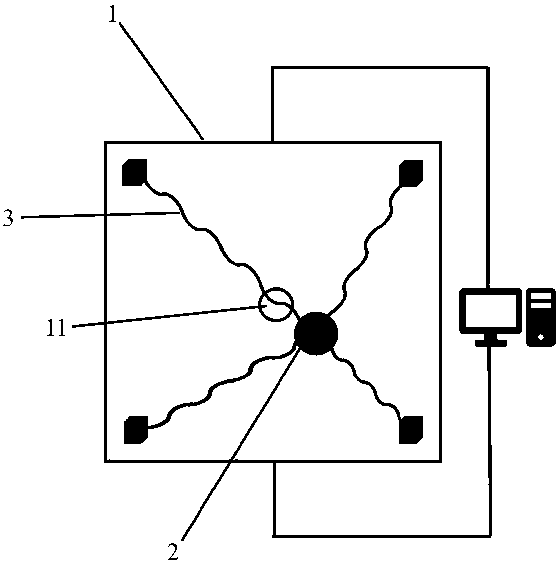 Electric field regulation and control-based two-dimensional spinning electronic device and preparation method thereof