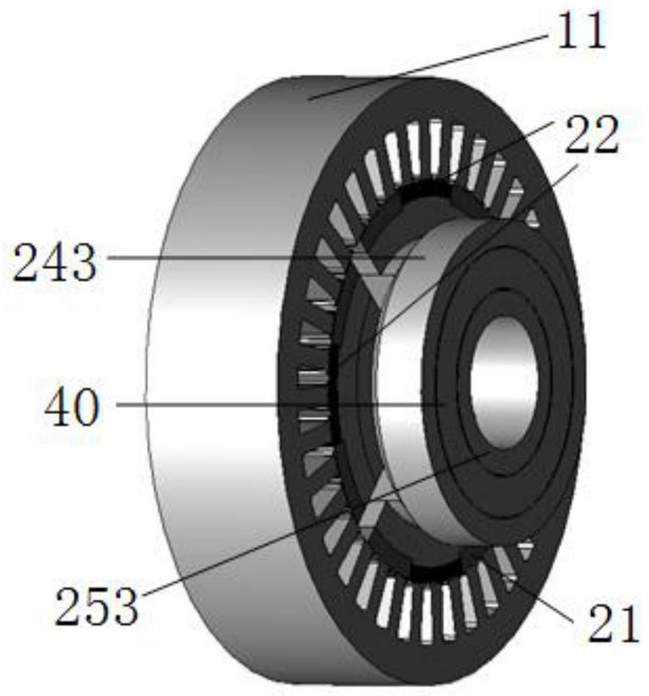 Rotor magnetic pole modulation type variable magnetic flux memory motor