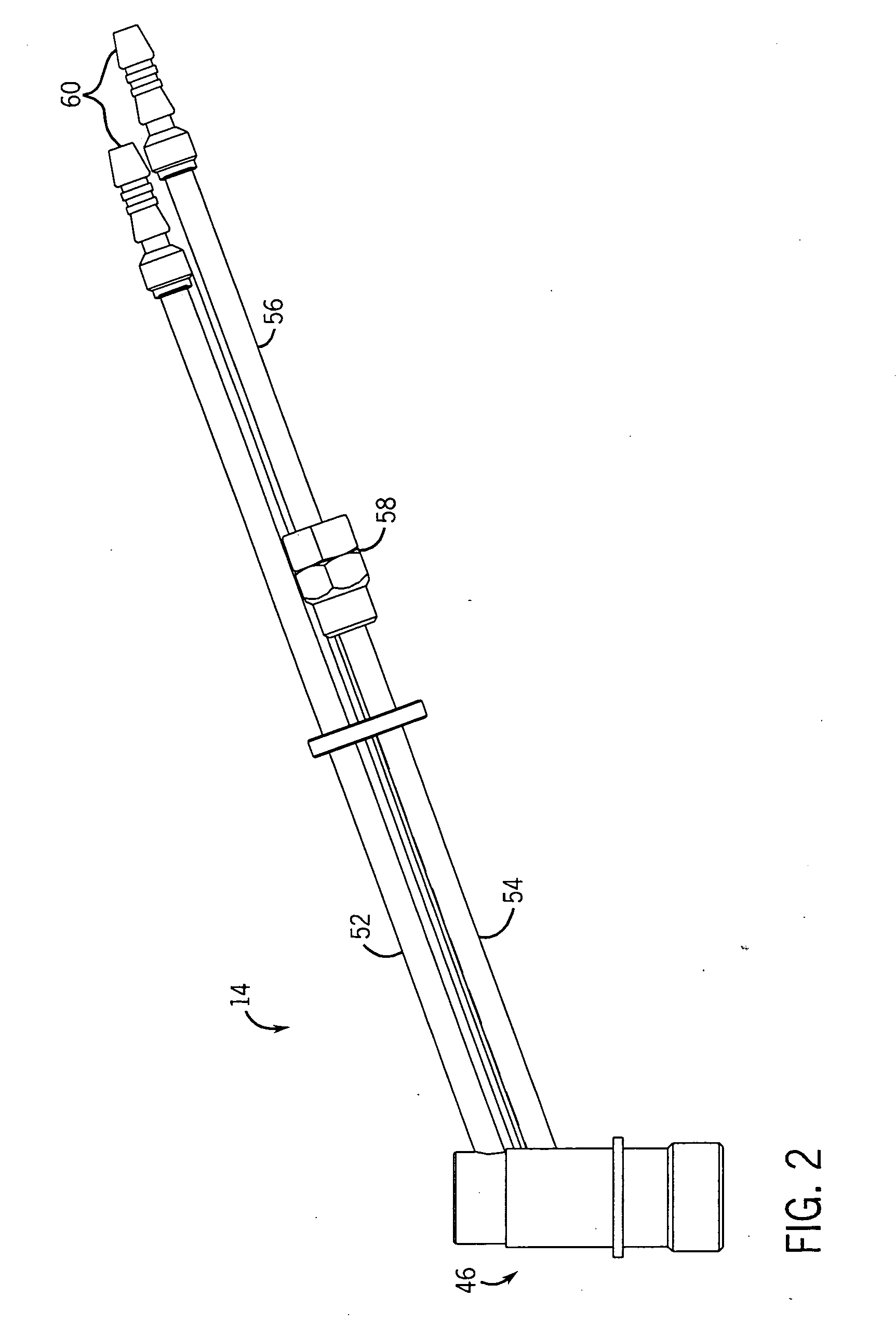 System for cooling a liquid-cooled welding device