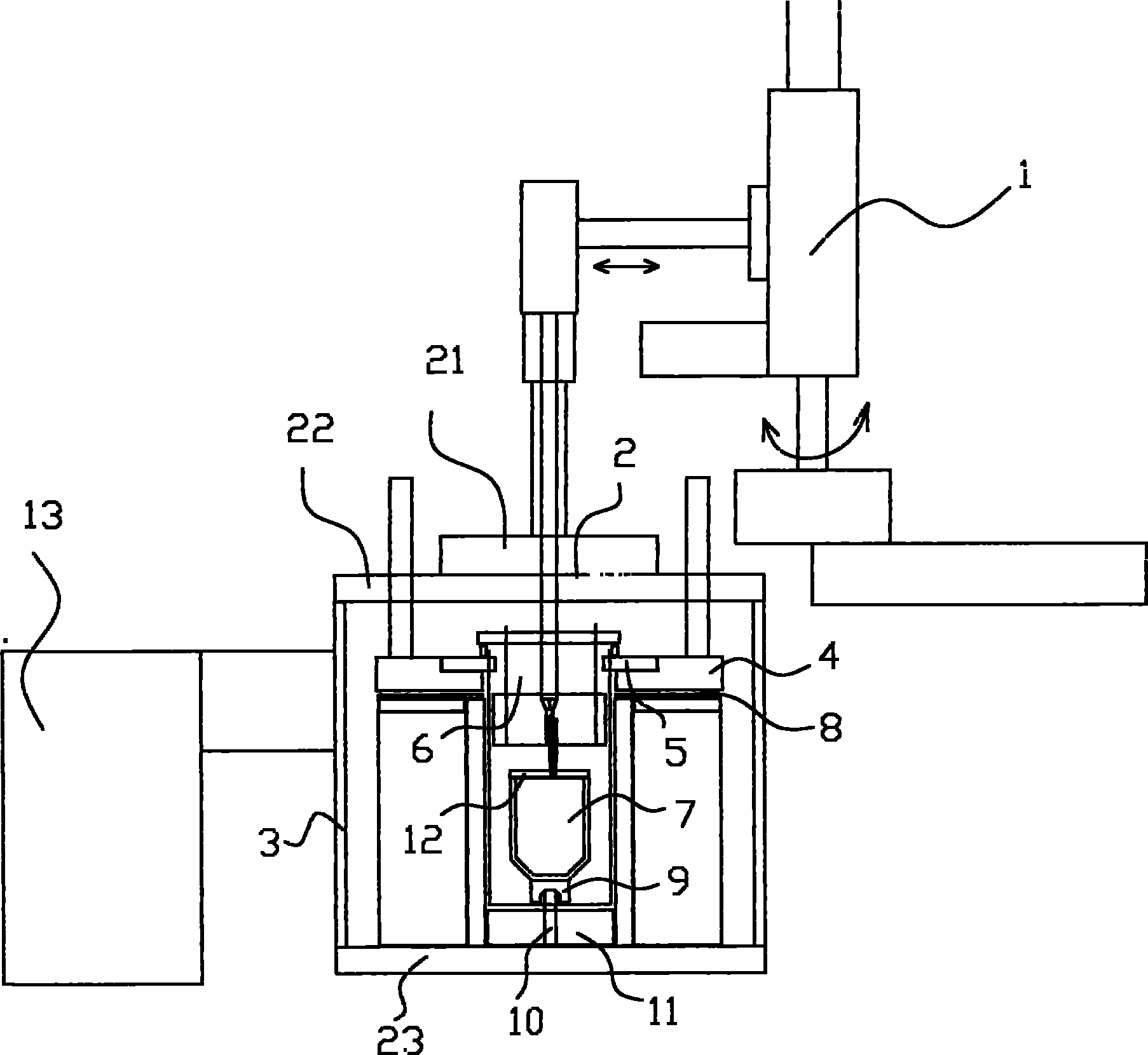 Vertical temperature grade kyropoulos method for growing large-size high-temperature oxide crystals