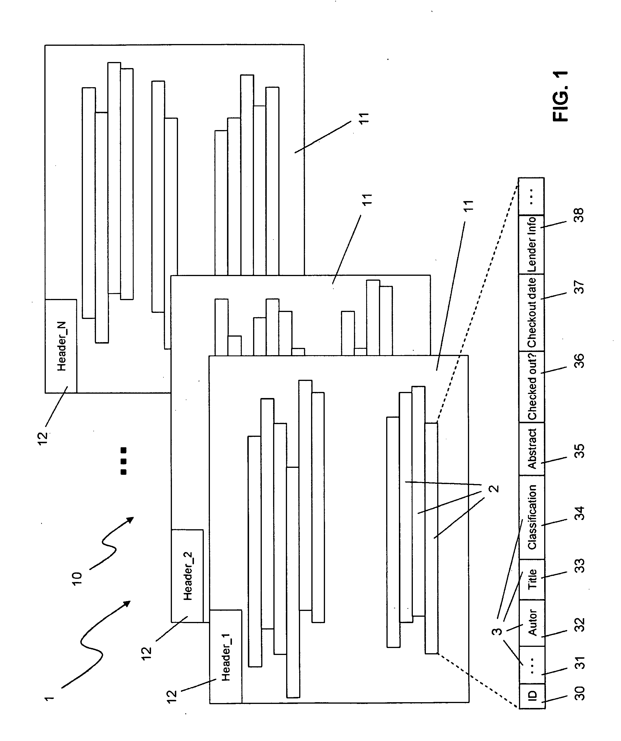 Method and system for optimizing data access in a database using multi-class objects