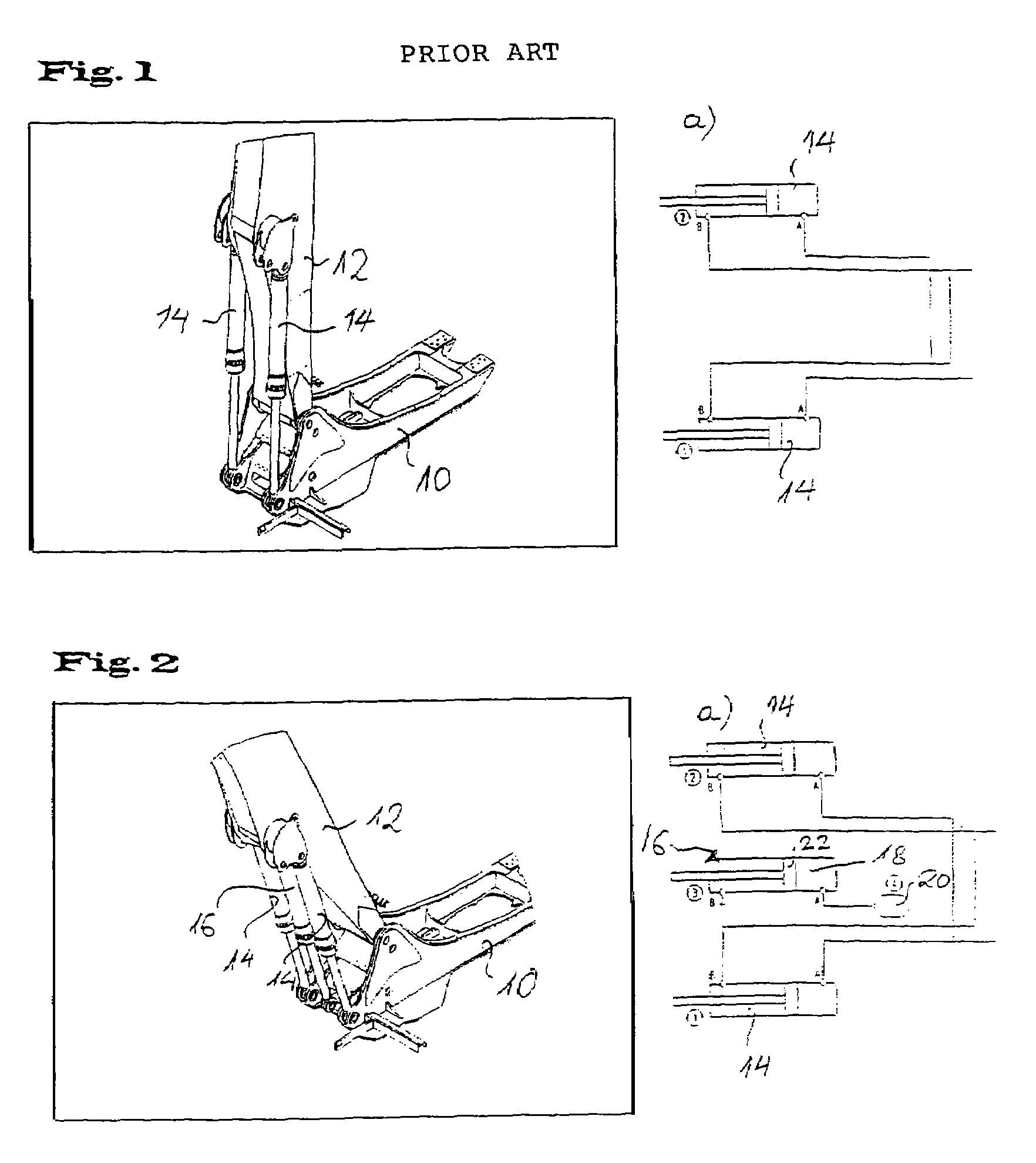 Excavator and a machine for material transfer