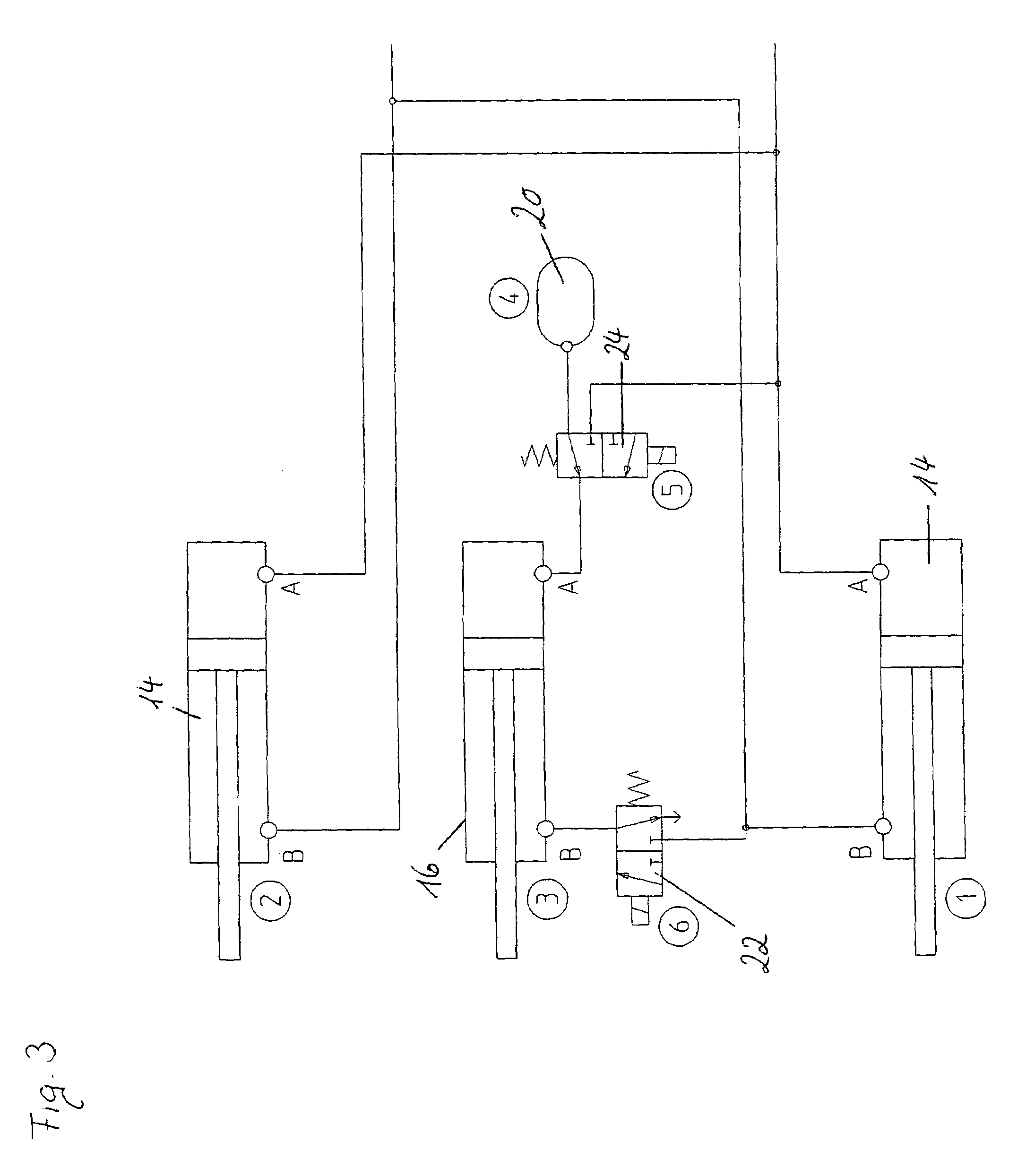 Excavator and a machine for material transfer