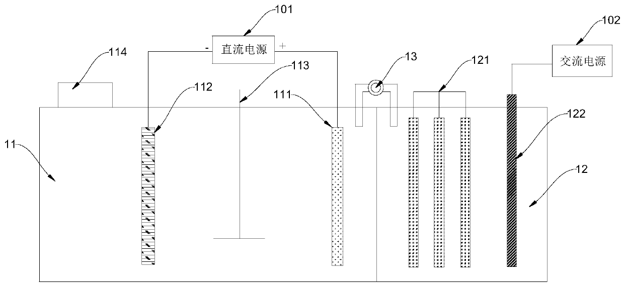 Coupling process for advanced treatment of landfill leachate