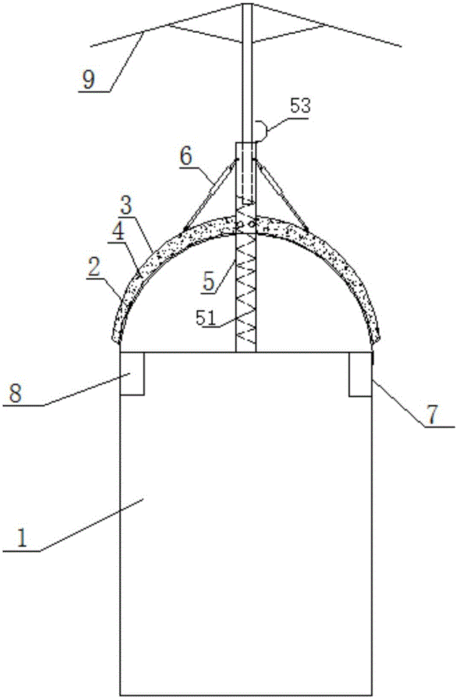 Ring main unit used in region high in day-night temperature difference variation